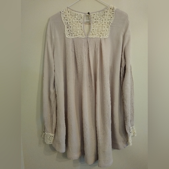 Free People Boho Coastal Cowgirl Tunic Top Blouse Shirt - Picture 5 of 8